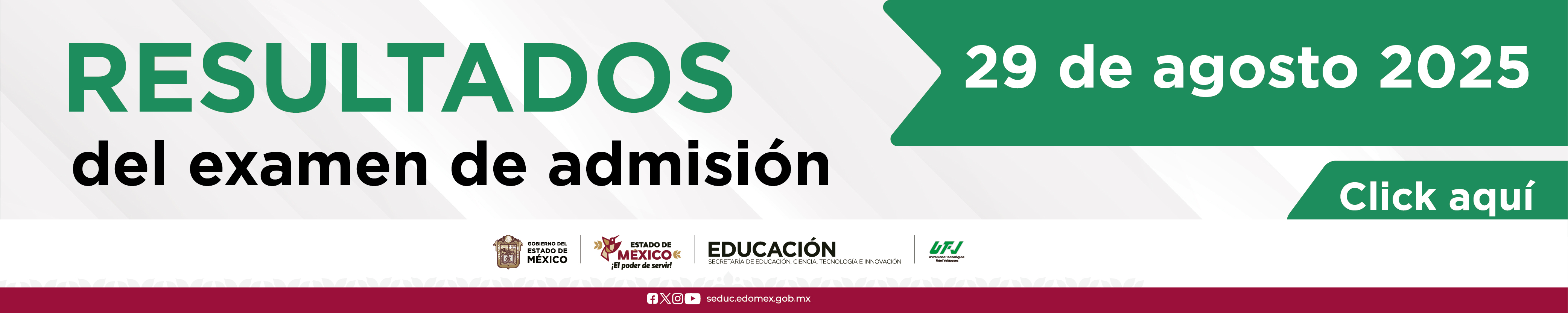 Resultados Examen 29 de Agosto